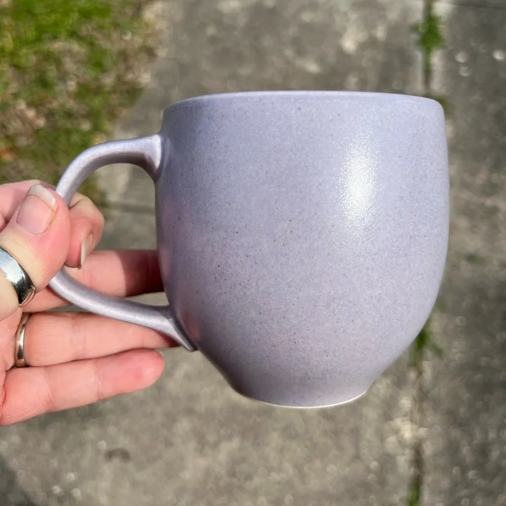 Pottery Barn Luna Mug In Bahama Blue 20 oz